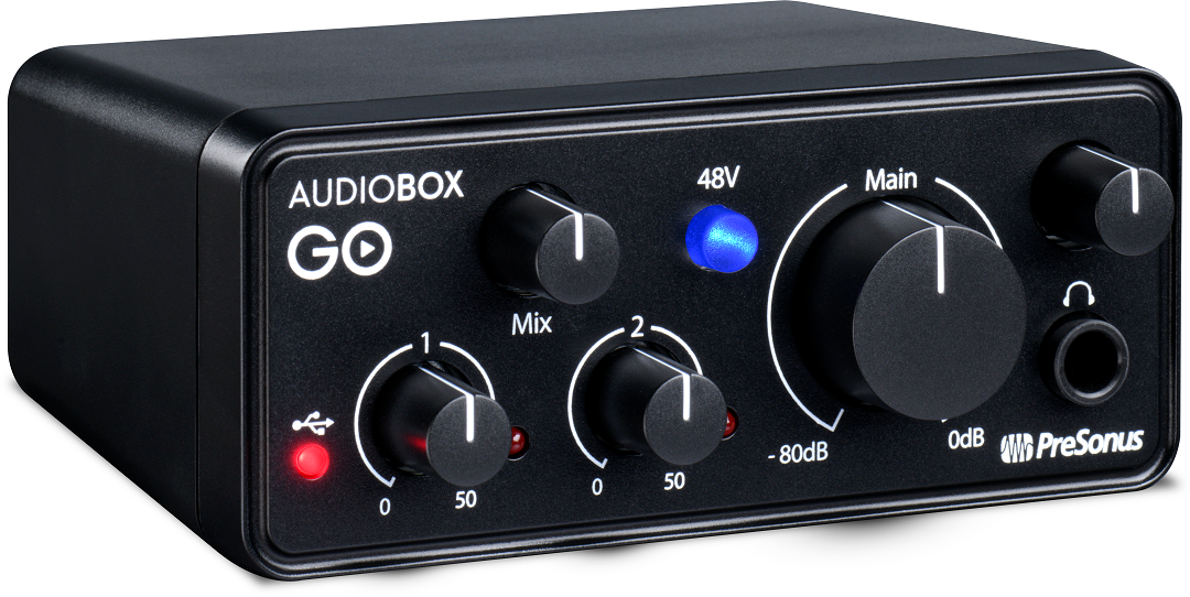 PreSonus AudioBox GO USB Audio Interface