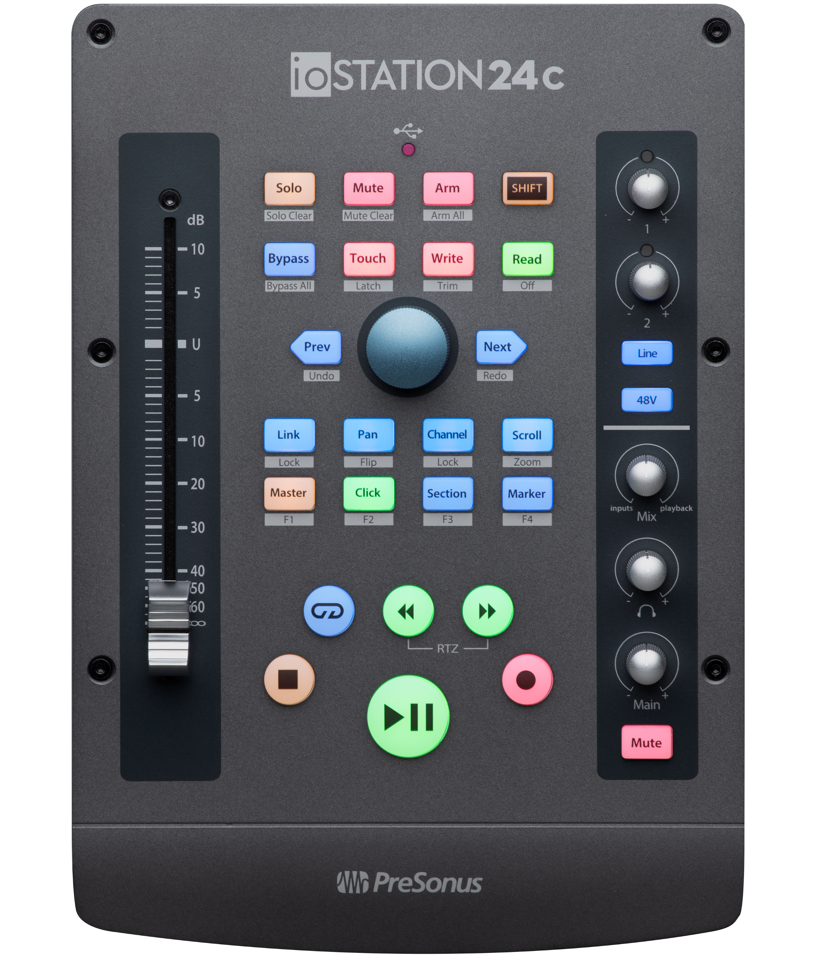 PreSonus ioStation 24c Compatible Audio Interface and Production Controller
