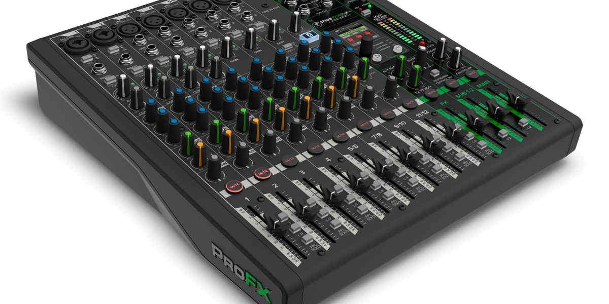 Mackie ProFx12V3+ 12-CH ANALOG MIXERS WITH ENHANCED FX, USB