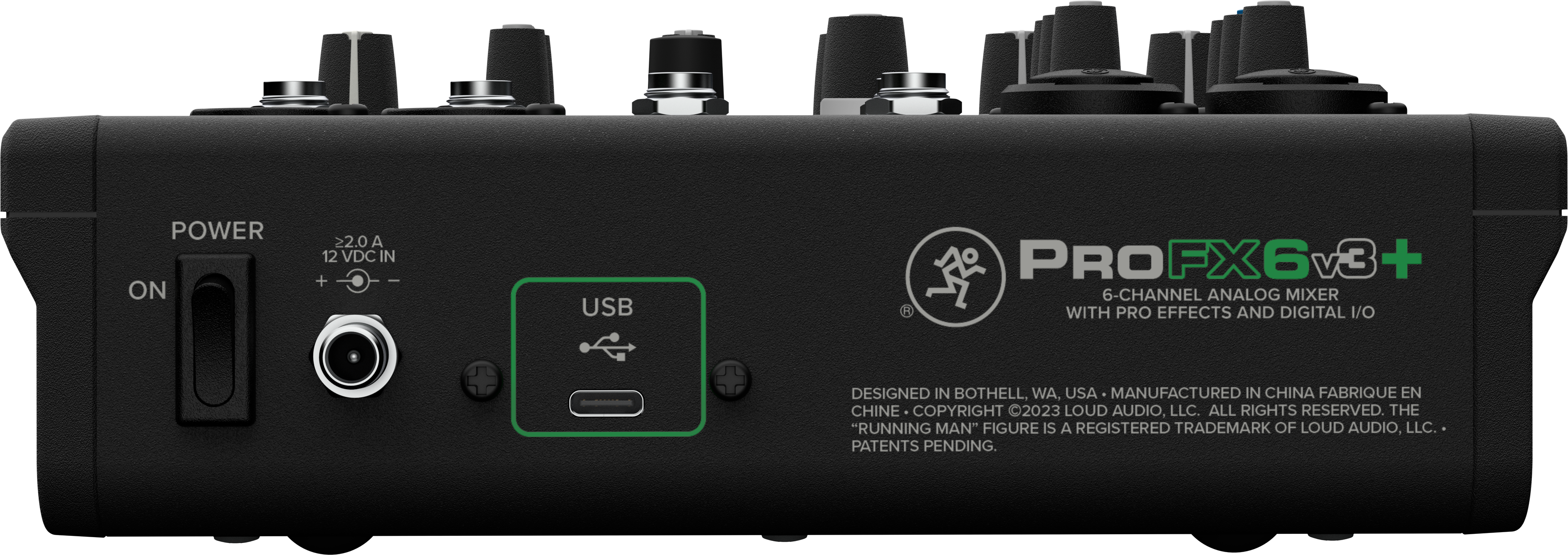 Mackie ProFX6V3+ 6-CH ANALOG MIXERS WITH ENHANCED FX, USB