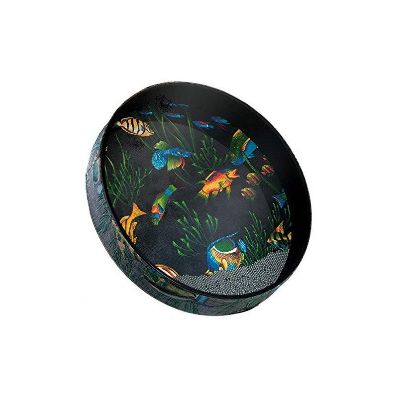 REMO 2.5" x 12" Ocean Drum with Fish Graphic