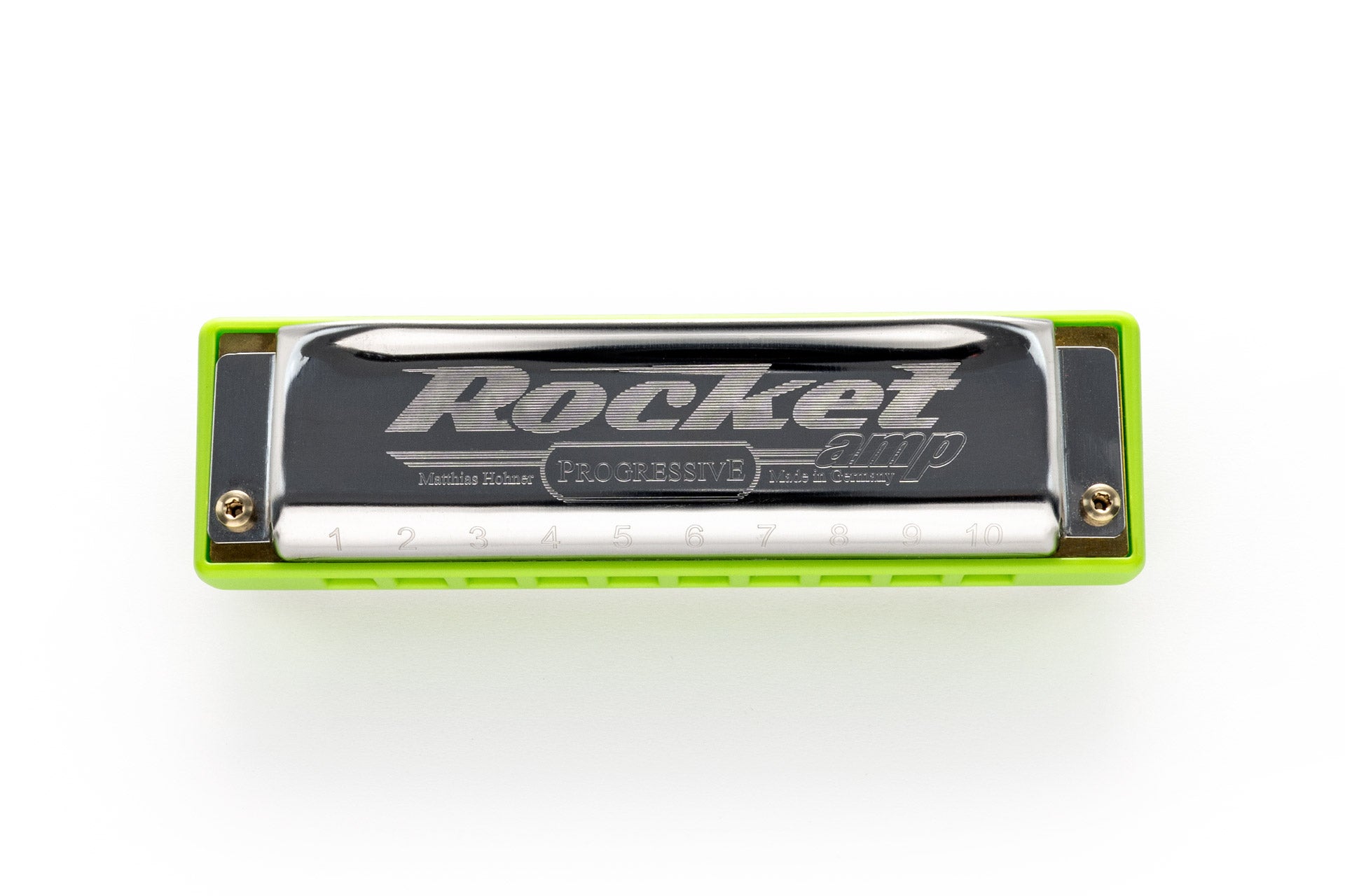 [新設計琴盒] Hohner Rocket Amp 10孔全音階口琴 (多音調選擇)