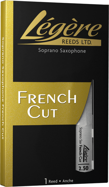 Legere French Cut Soprano Saxophone Synthetic Reed
