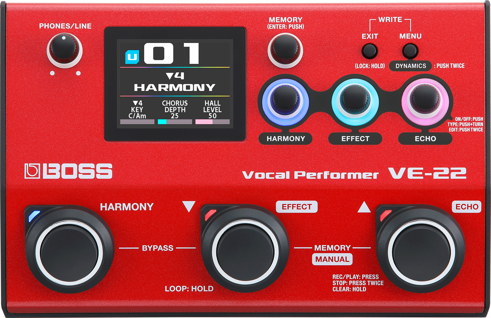 BOSS VE22 Vocal Performer