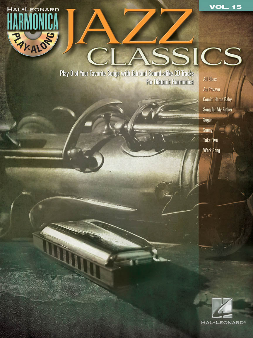 JAZZ CLASSICS - Harmonica Play-Along Volume 15