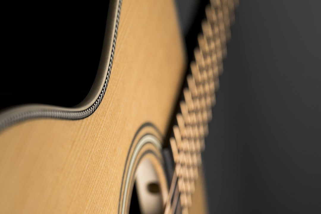 C. F. Martin OM-28E Modern Deluxe Electric Acoustic Guitar (with electronics)木結他