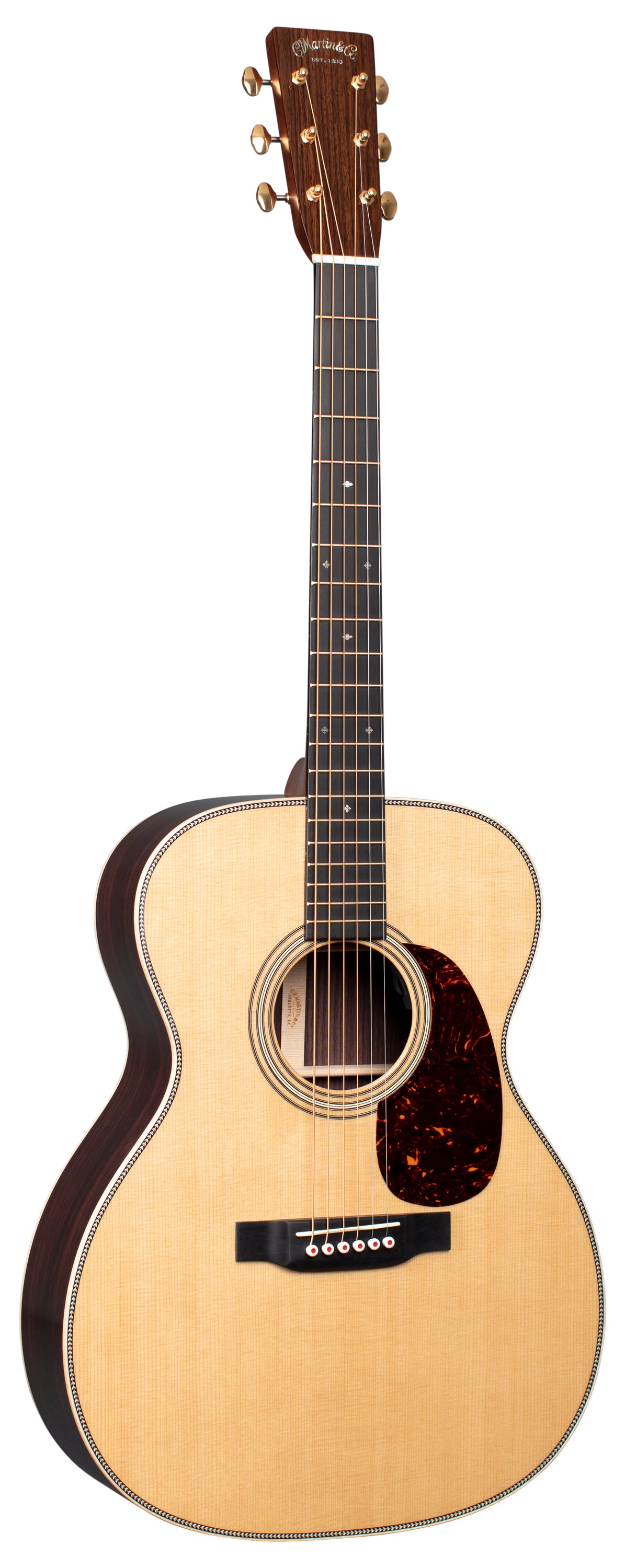C. F. Martin OM-28E Modern Deluxe Electric Acoustic Guitar (with electronics)木結他
