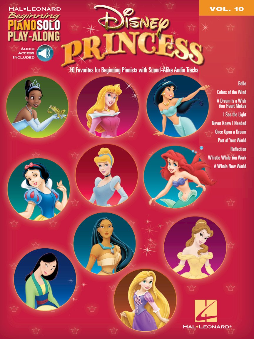 Disney-Princess-Beginning-Piano-Solo-Play-Along-Volume-10