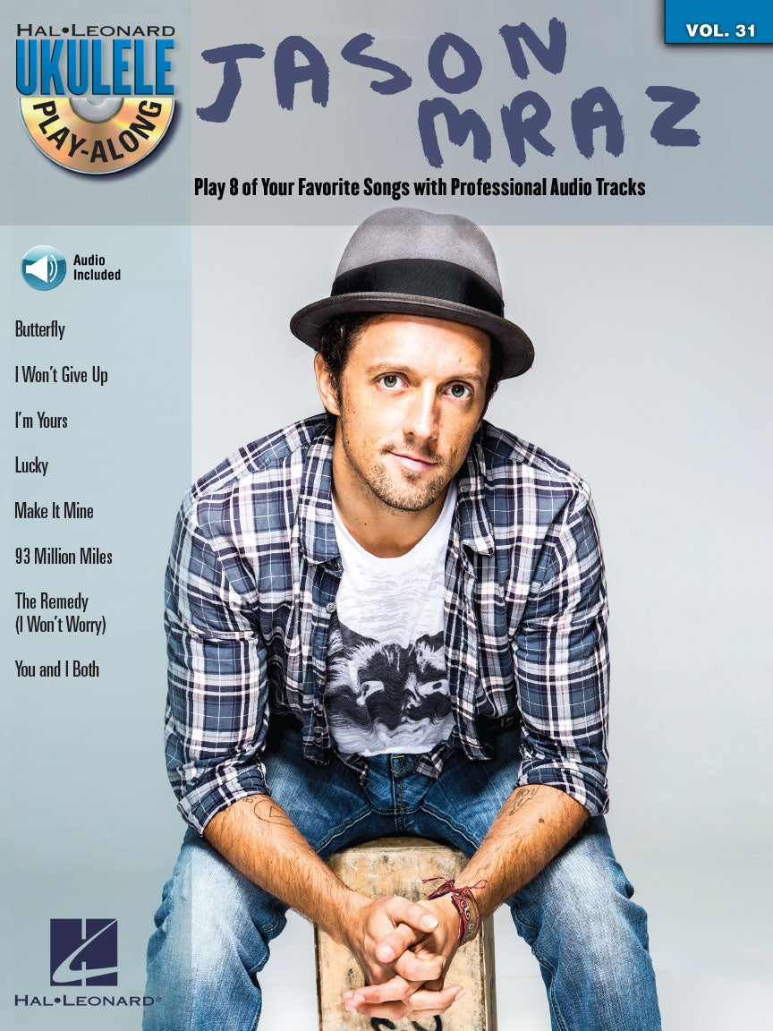 Jason Mraz Ukulele Play-Along Volume 31
