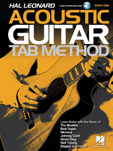 Hal-Leonard-Acoustic-Guitar-Tab-Method-Book-1
Book-with-Online-Audio