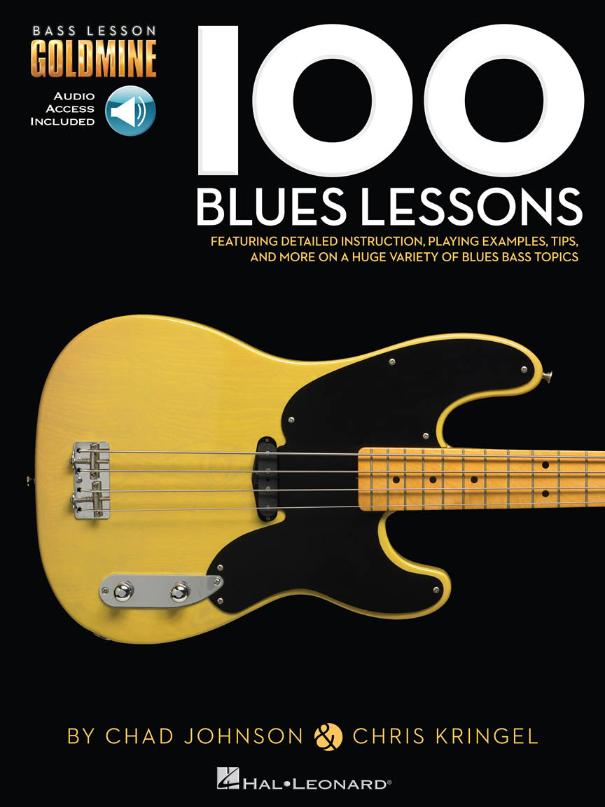 100 Blues Lessons
Bass Lesson Goldmine Series