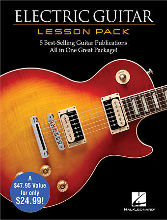 Electric Guitar Lesson Pack
Boxed Set with Four Books & One DVD