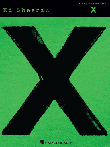 Ed Sheeran – X For Piano/Vocal/Guitar