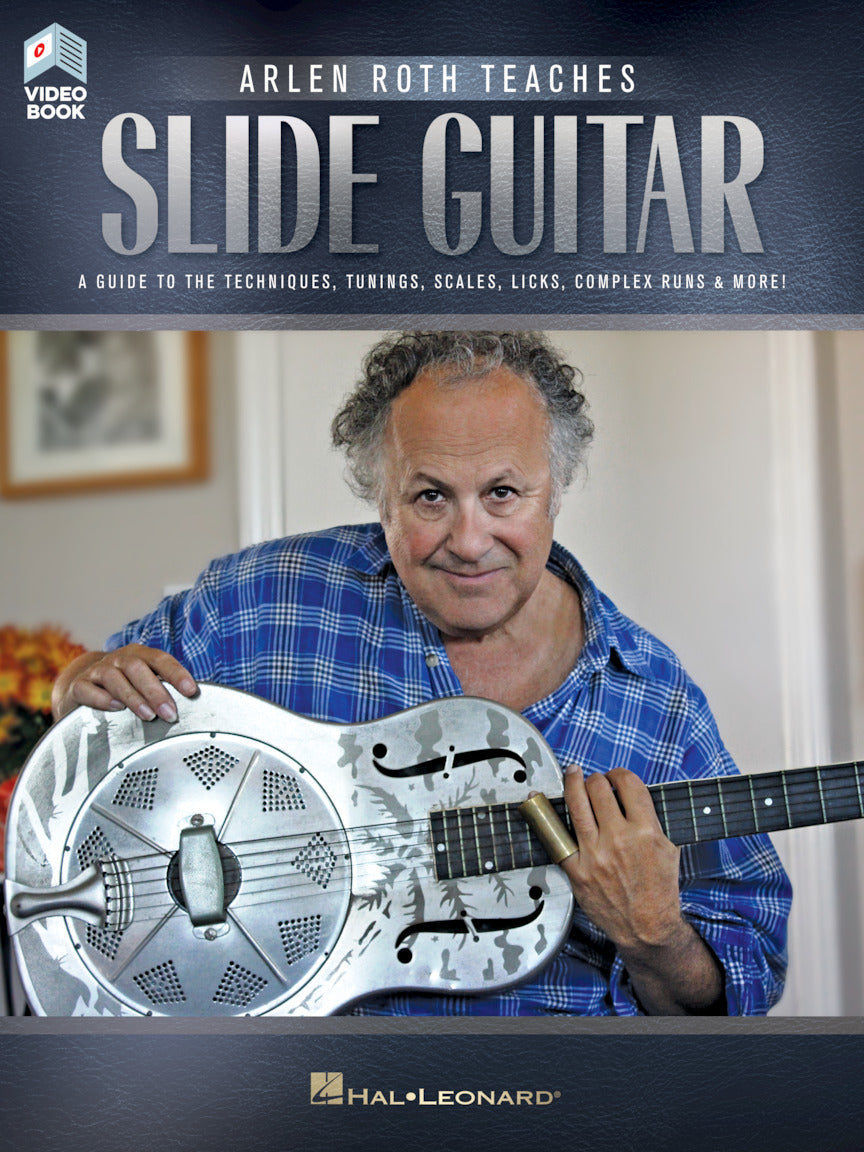 Arlen-Roth-Teaches-Slide-Guitar
Book-with-Online-Video-Lessons