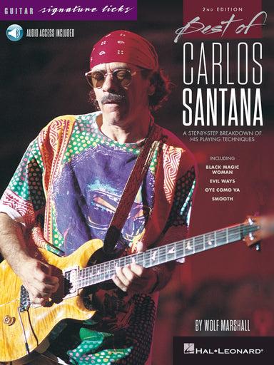 Best Of Carlos Santana – Signature Licks – 2nd Edition
A Step-by-Step Breakdown of His Playing Techniques