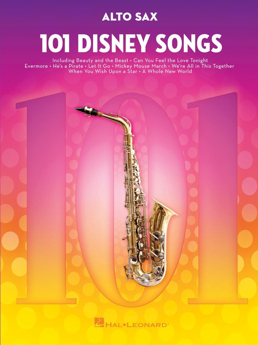 101 Disney Songs For Alto Saxophone