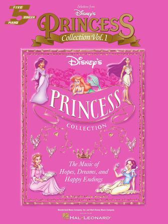 Disneys-Princess-Collection-Vol-1-Five-Finger-Piano-Songbook