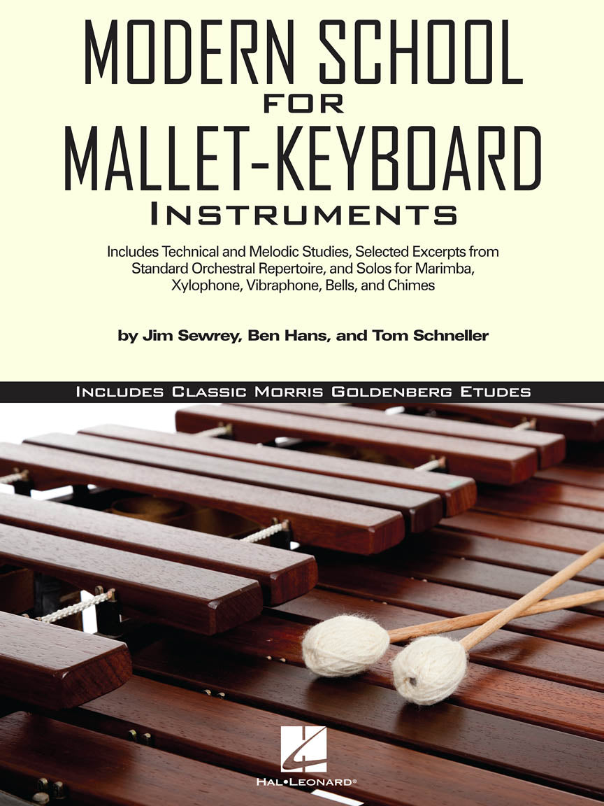 Modern School For Mallet-Keyboard Instruments Includes Classic Morris Goldenberg Etudes