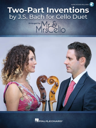 TWO-PART INVENTIONS BY J.S. BACH FOR CELLO DUET - Arranged by Mr & Mrs Cello