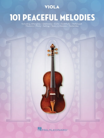 101 Peaceful Melodies for Viola