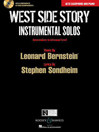 West Side Story Instrumental Solos - For Alto Saxophone and Piano (w/ CD)