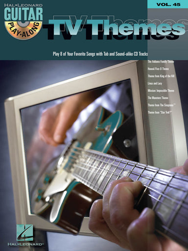 TV Themes Guitar Play-Along Volume 45