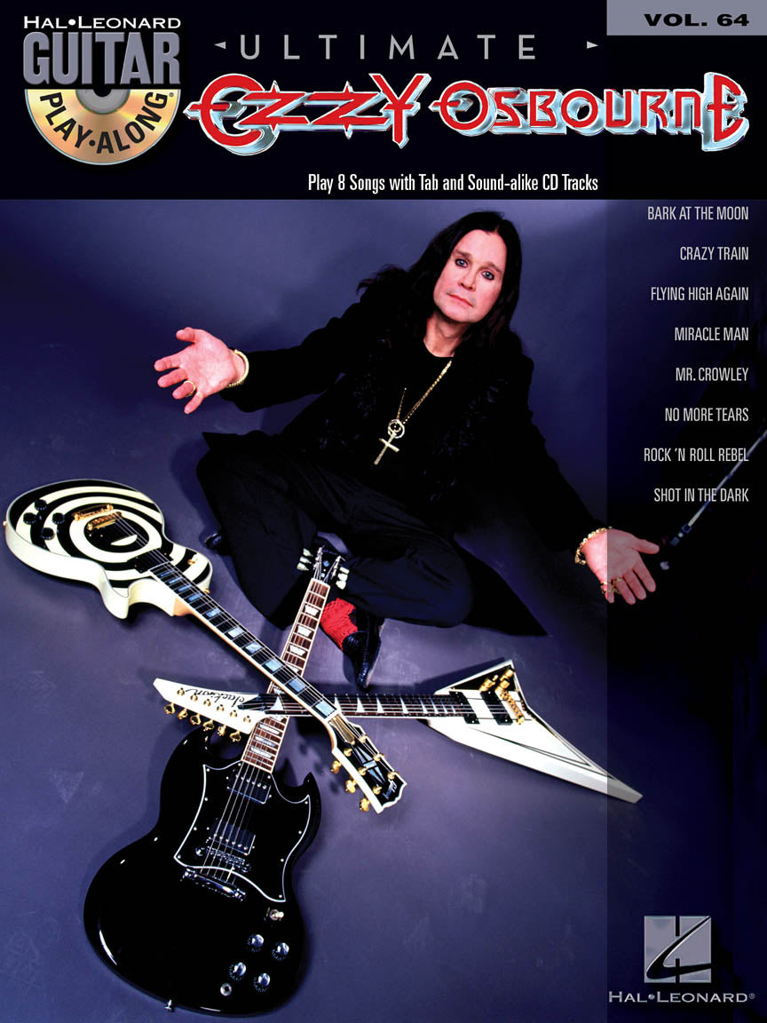 Ozzy Osbourne Guitar Play-Along Volume 64 — Tom Lee Music