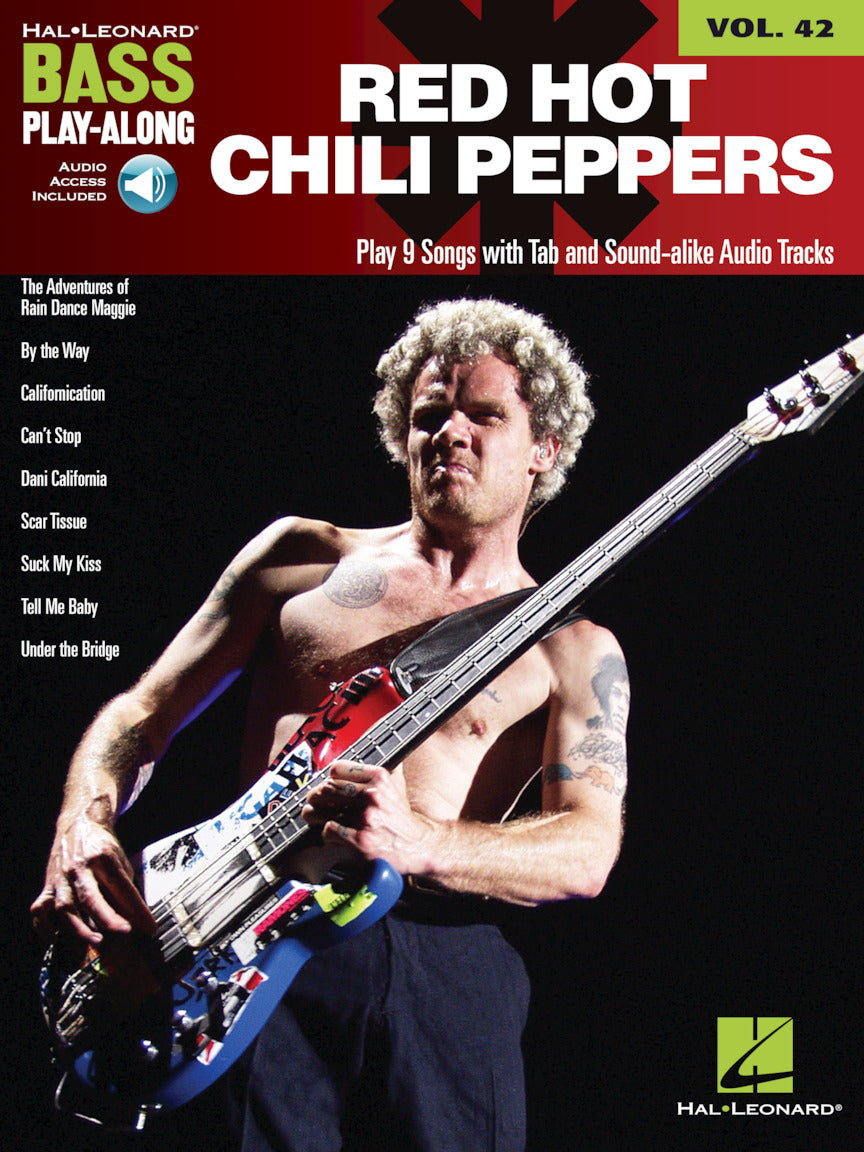 Red-Hot-Chili-Peppers
Bass-Play-Along-Volume-42