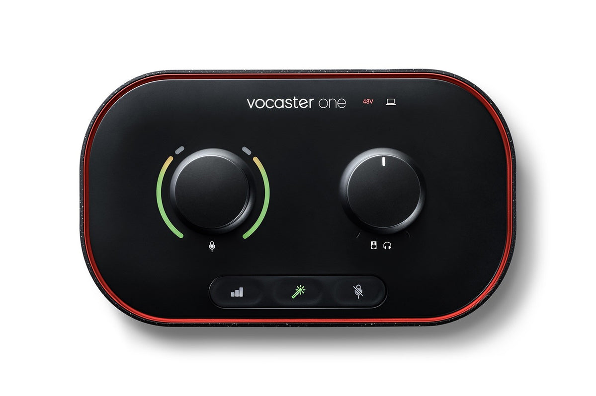 Focusrite Vocaster One | Podcasting Audio Interface — Tom Lee Music