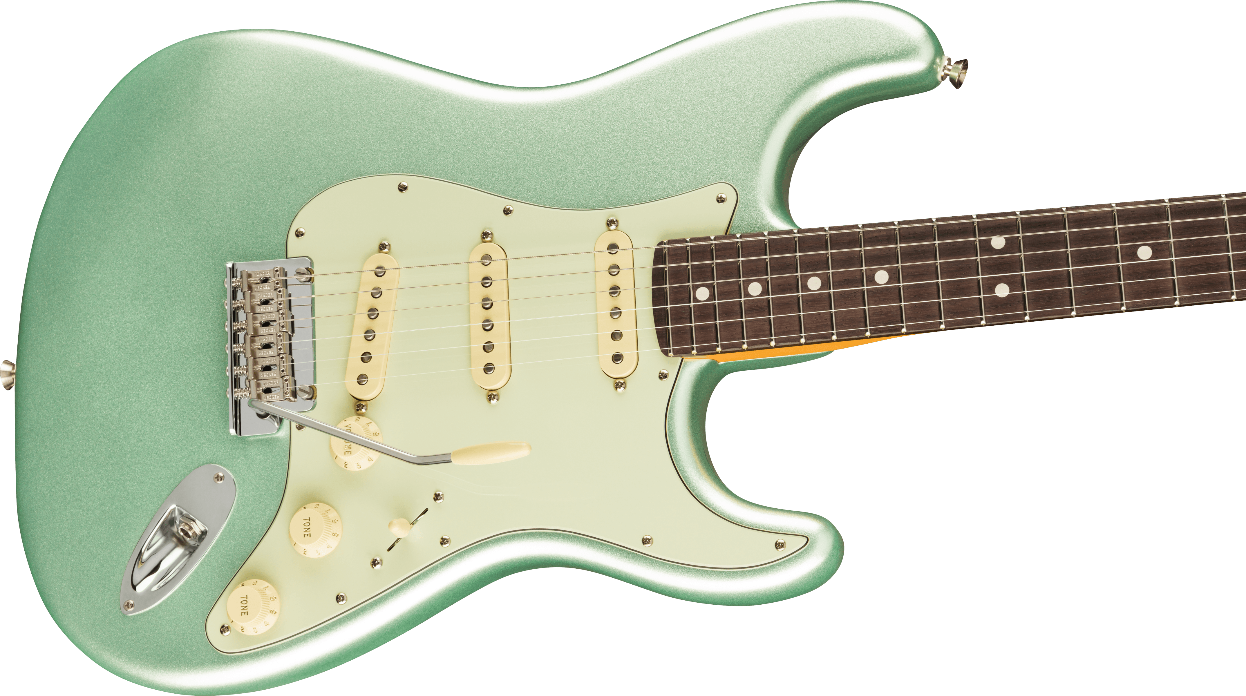 Fender American Professional II Stratocaster®, Rosewood Fingerboard, Mystic Surf Green