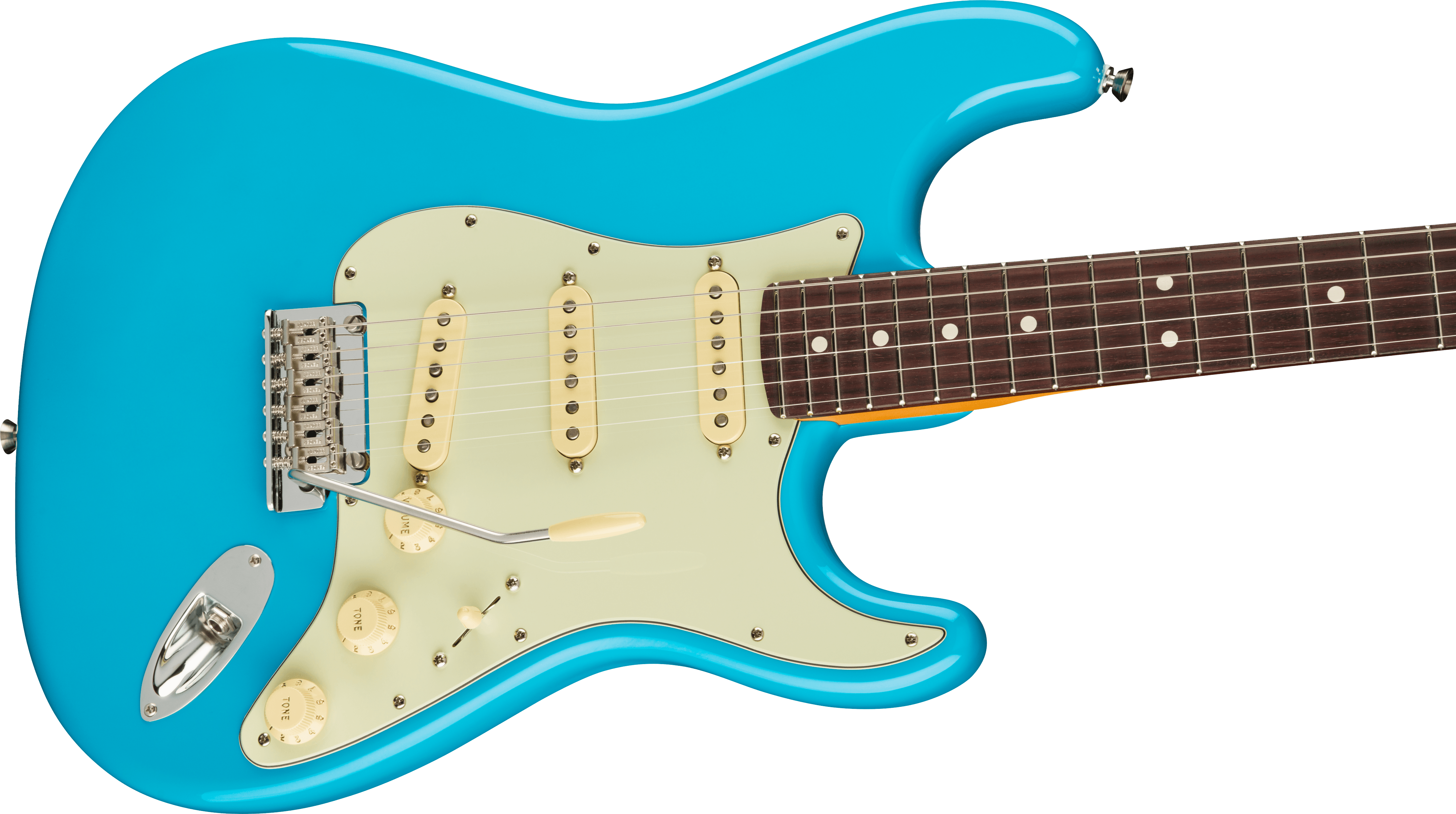 Fender American Professional II Stratocaster®, Rosewood Fingerboard, Miami Blue