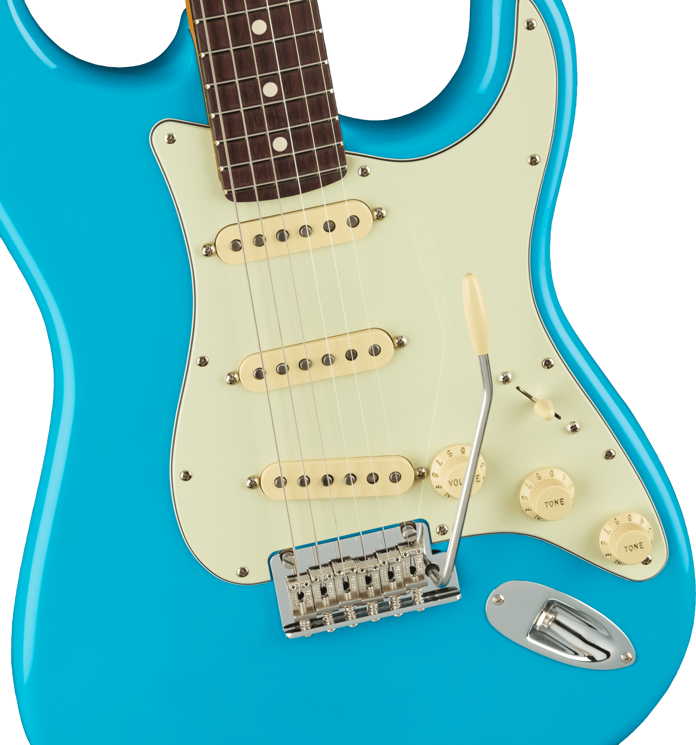 Fender American Professional II Stratocaster®, Rosewood Fingerboard, Miami Blue