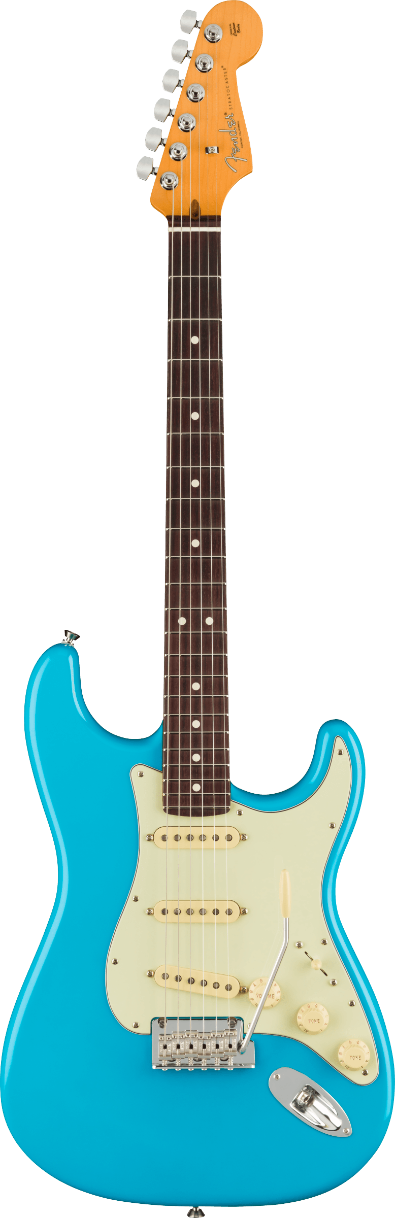 Fender American Professional II Stratocaster®, Rosewood Fingerboard, Miami Blue
