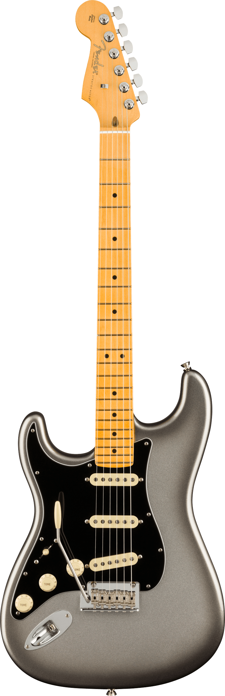 Fender American Professional II Stratocaster® Left-Hand, Maple Fingerboard, Mercury