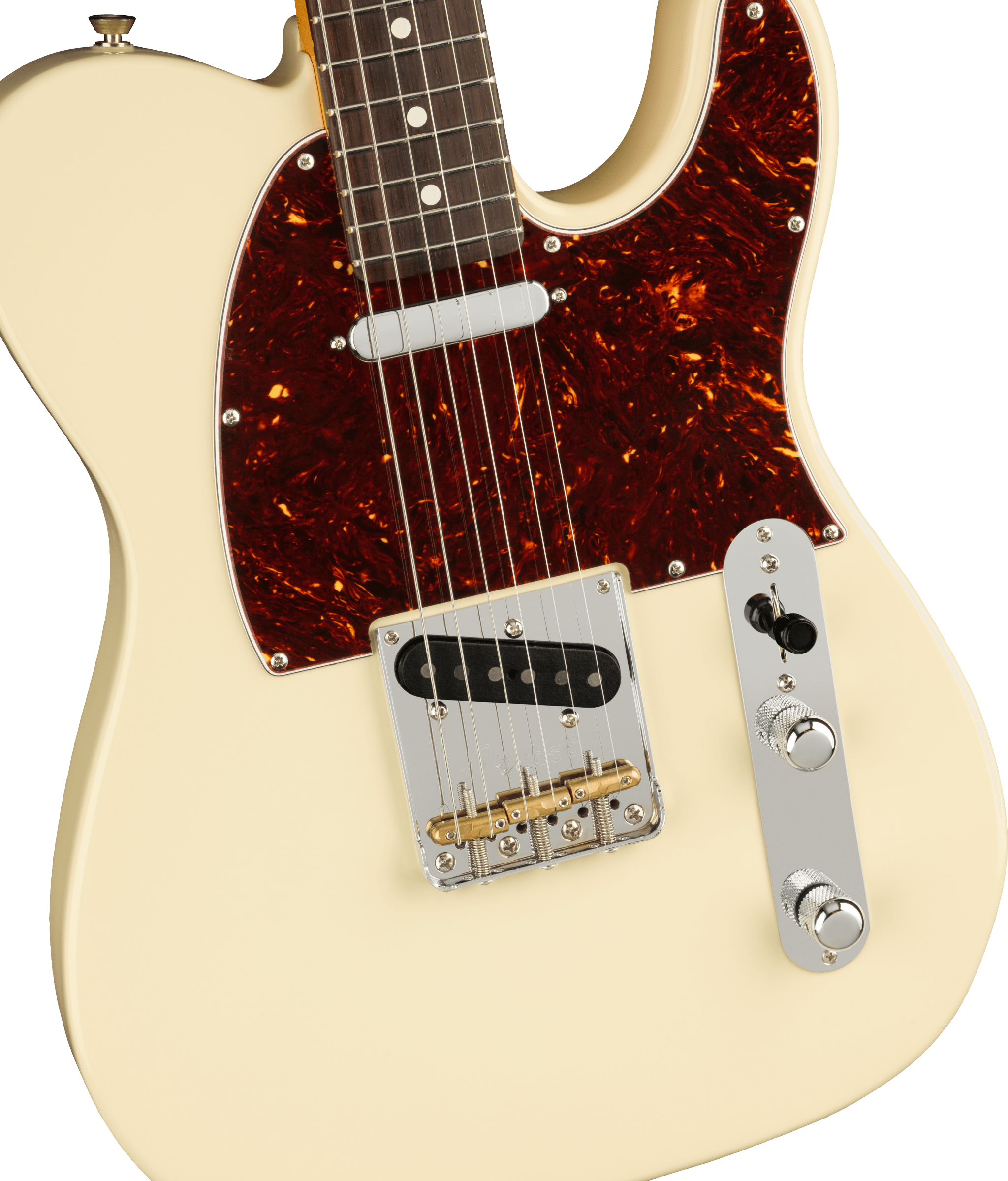 Fender American Professional II Telecaster®, Rosewood Fingerboard, Olympic White