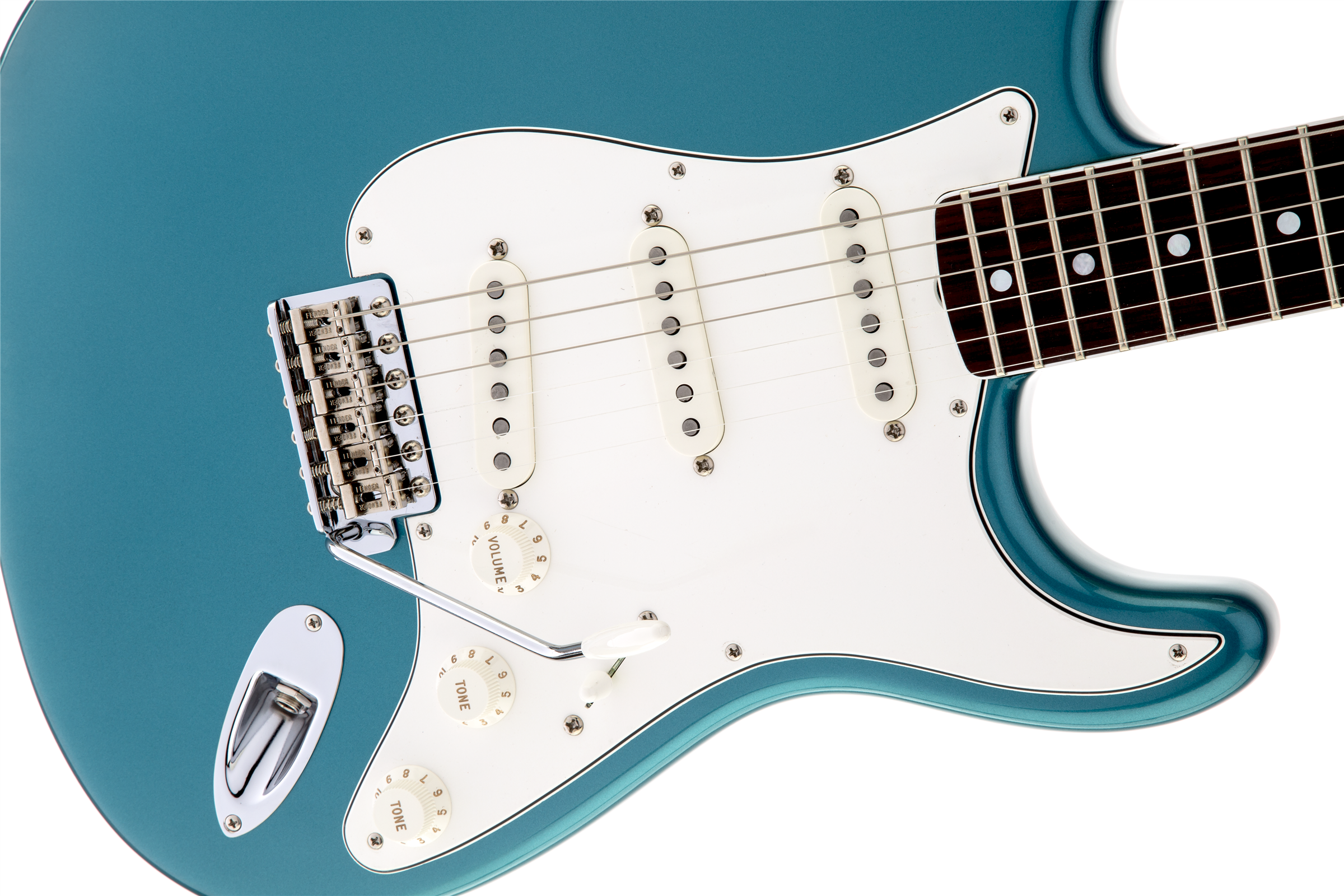 Fender Eric Johnson Stratocaster®, Rosewood Fingerboard, Lucerne Aqua Firemist