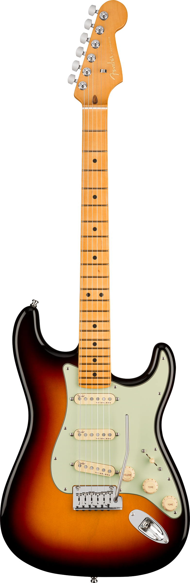 Fender American Ultra Stratocaster®, Maple Fingerboard (Ultraburst) - Electric Guitar 電結他