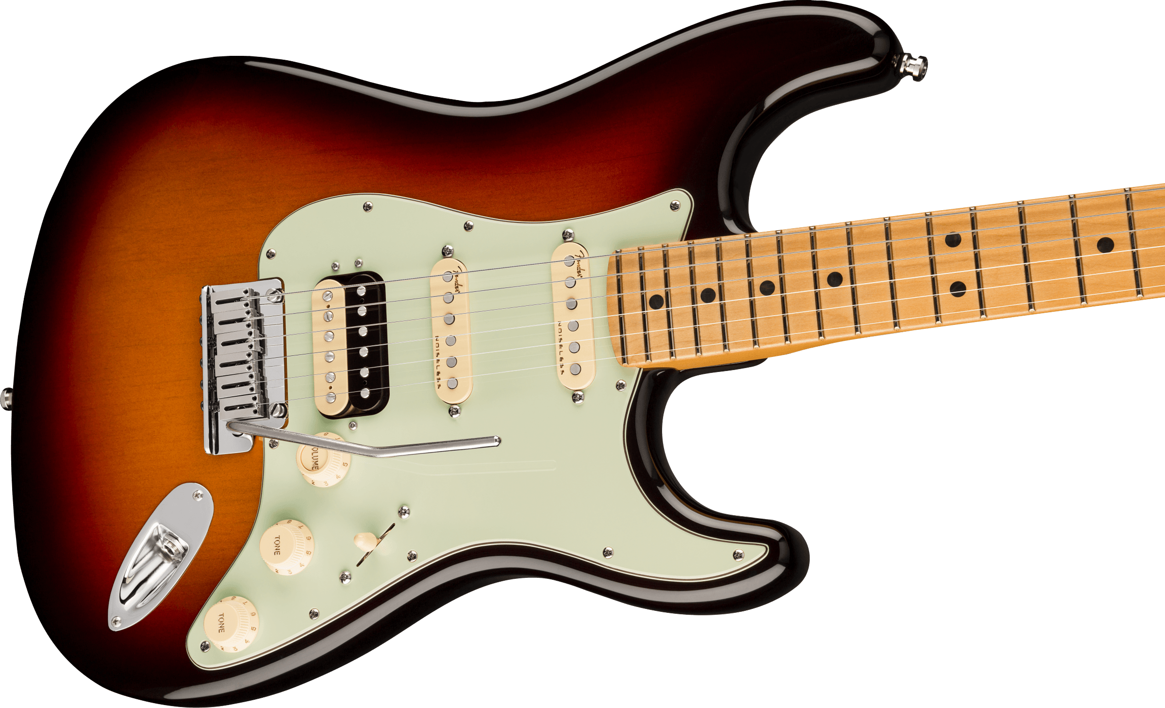 Fender American Ultra Stratocaster® HSS, Maple Fingerboard, Ultraburst