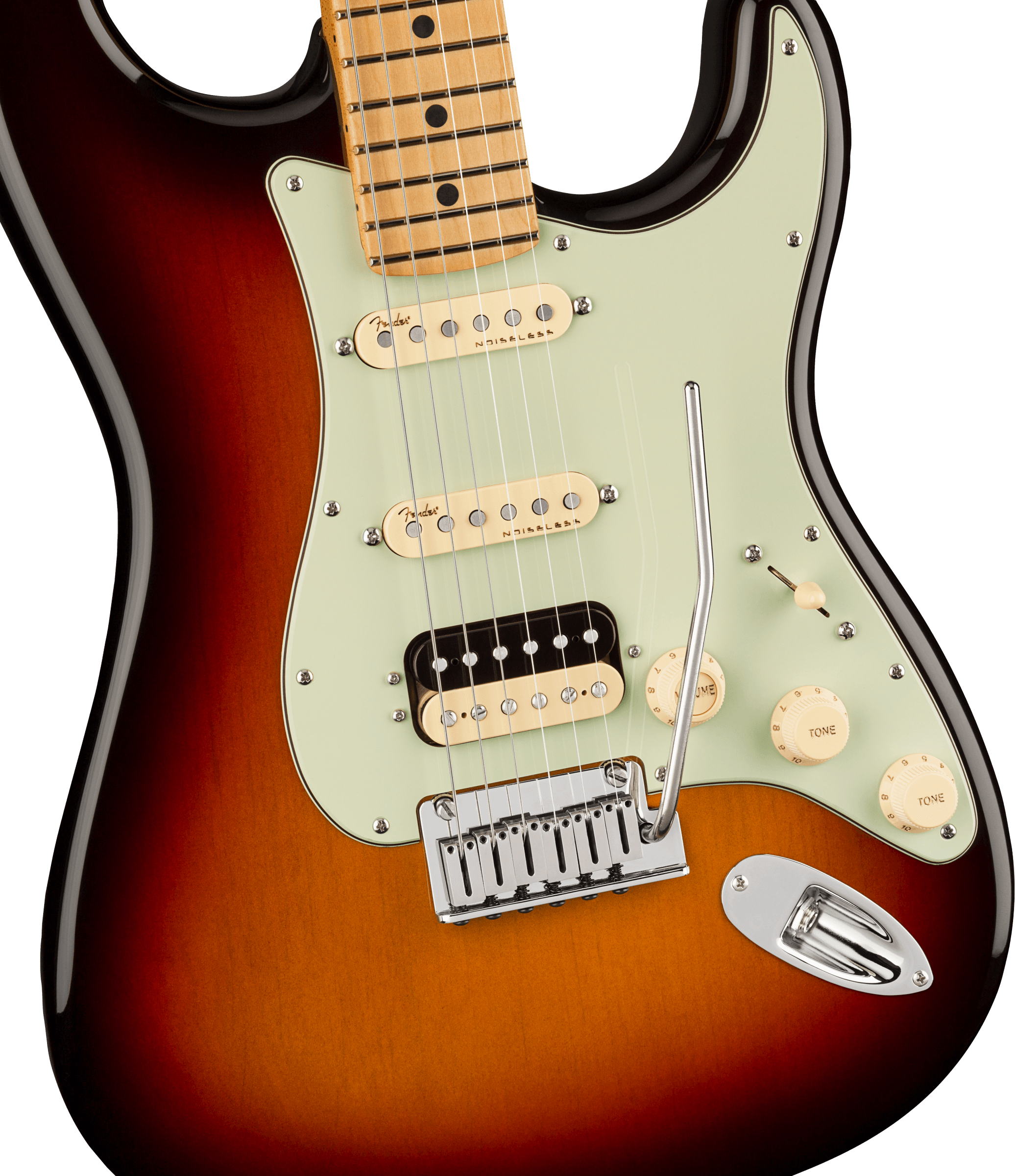 Fender American Ultra Stratocaster® HSS, Maple Fingerboard, Ultraburst