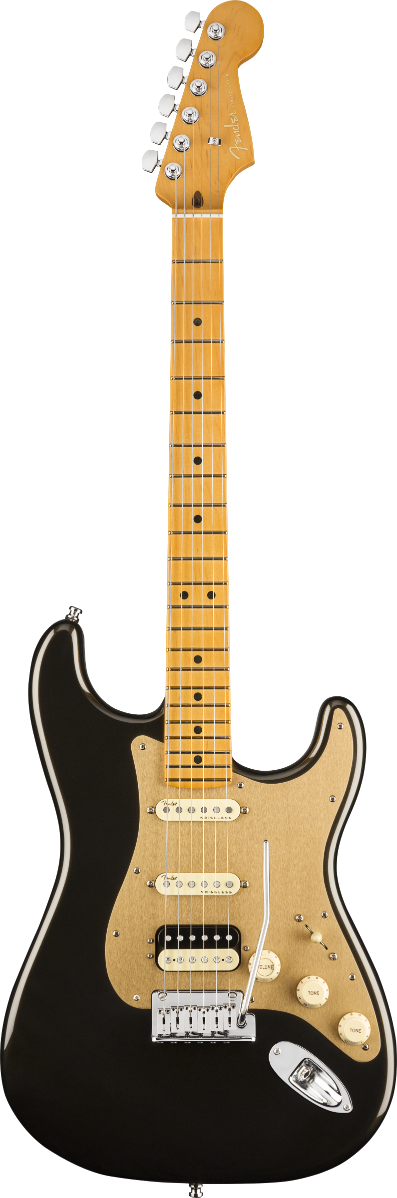 Fender American Ultra Stratocaster® HSS, Maple Fingerboard, Texas Tea