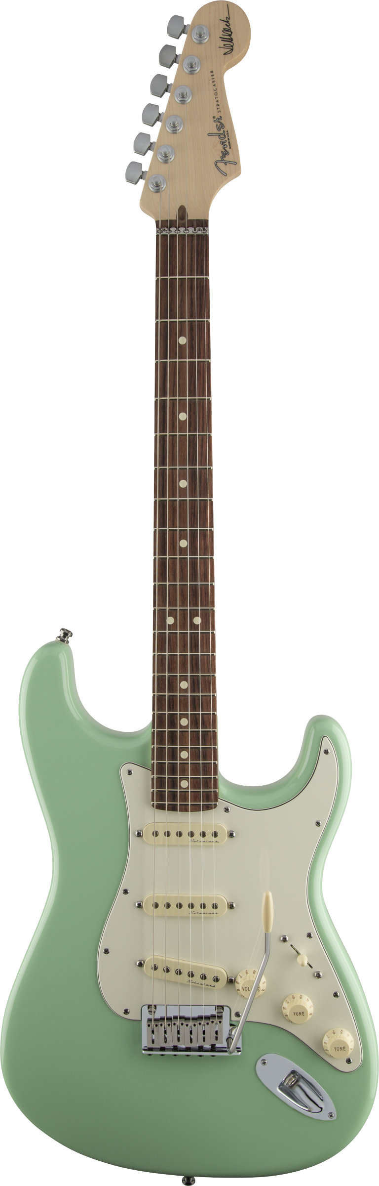 Fender Jeff Beck Stratocaster®, Rosewood Fingerboard, Surf Green