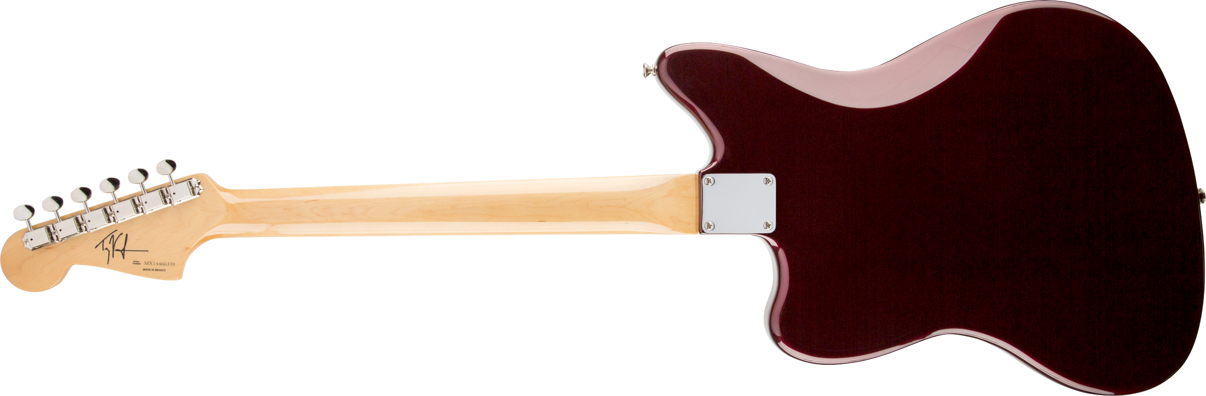 Fender Troy Van Leeuwen Jazzmaster®, Bound Rosewood Fingerboard, Oxblood
