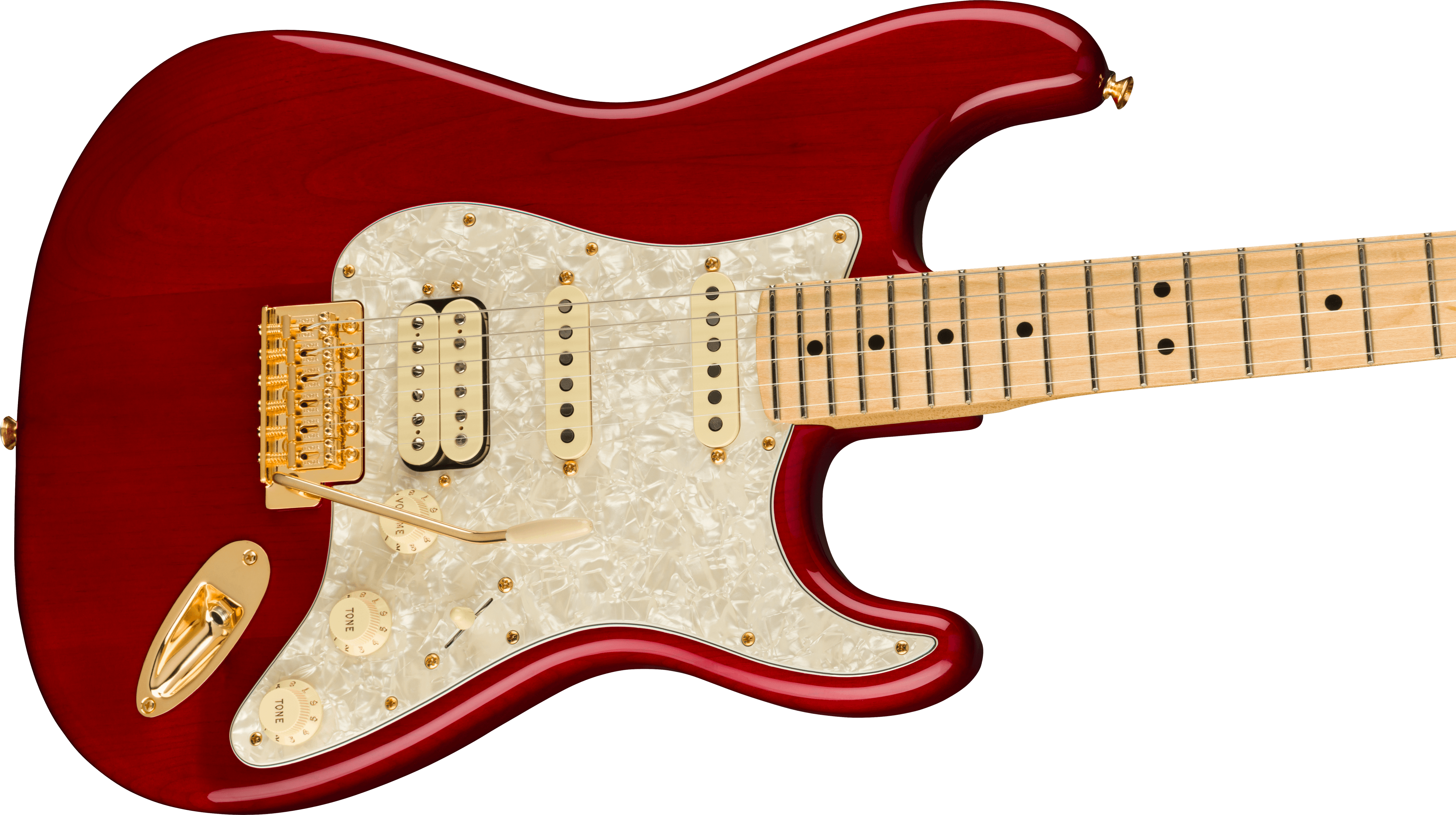 Fender Tash Sultana Stratocaster®, Maple Fingerboard, Transparent Cherry