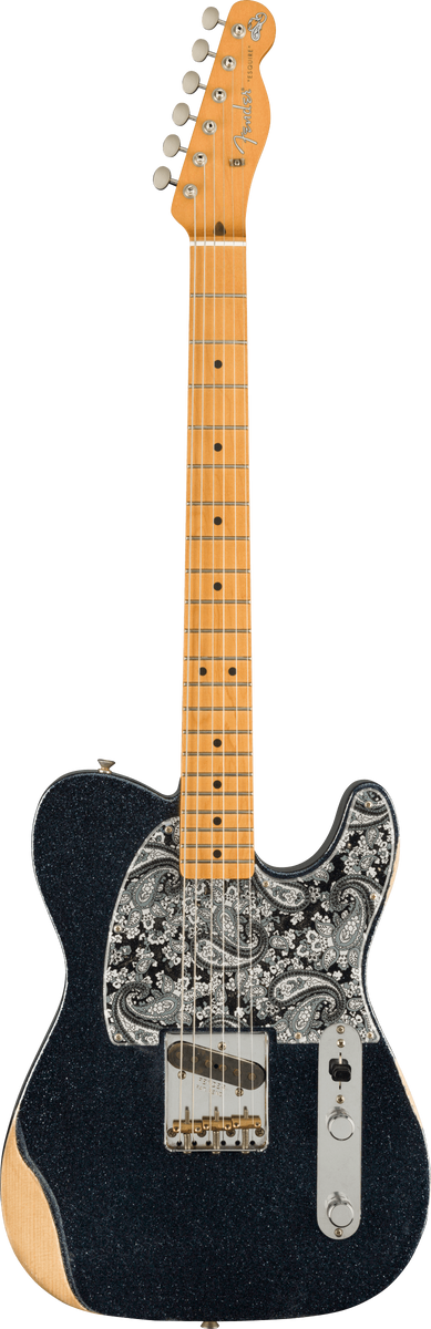 Fender Brad Paisley Esquire®, Maple, Black Sparkle — Tom Lee