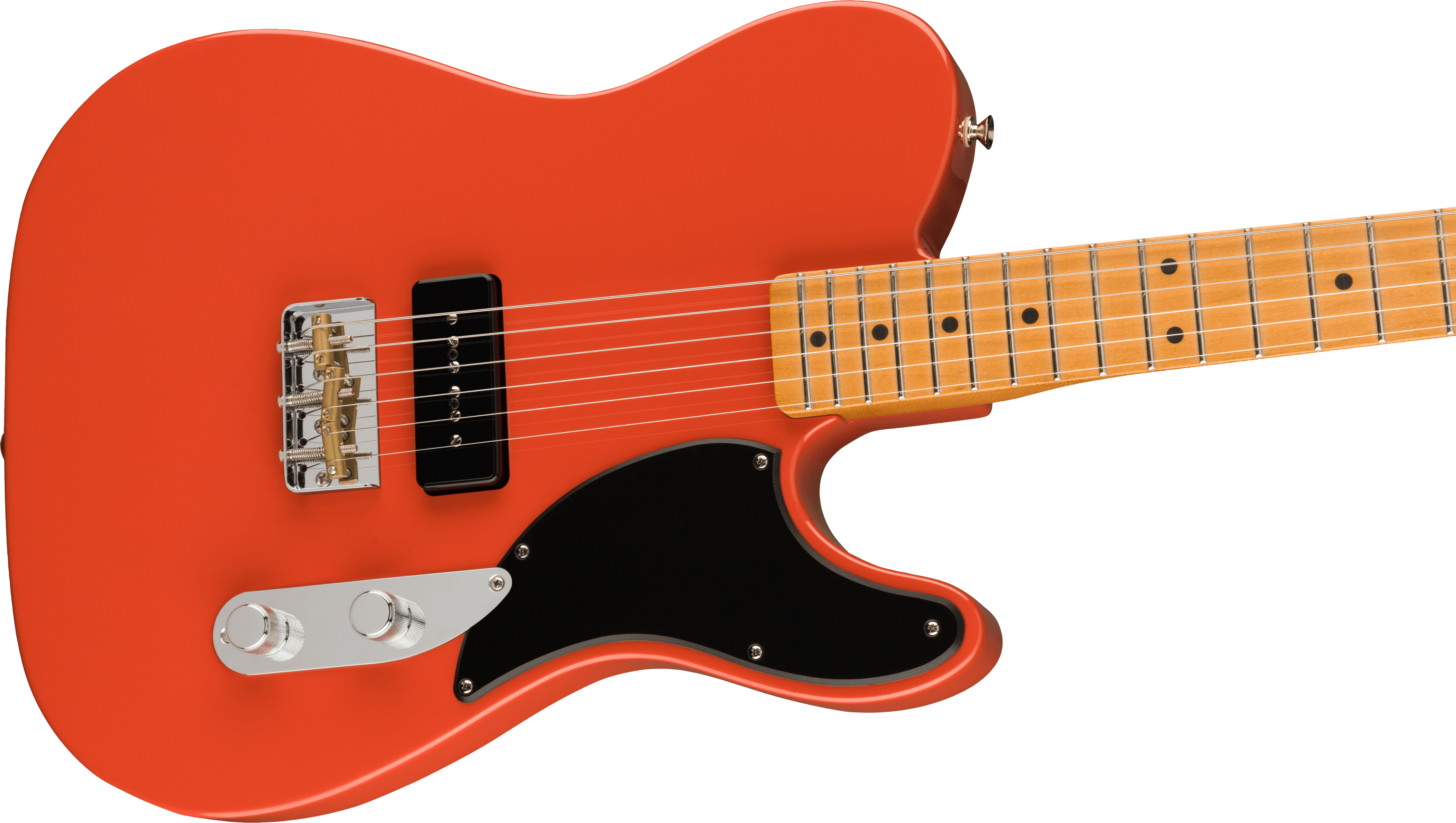 Fender Noventa Telecaster®, Maple Fingerboard, Fiesta Red 電結他