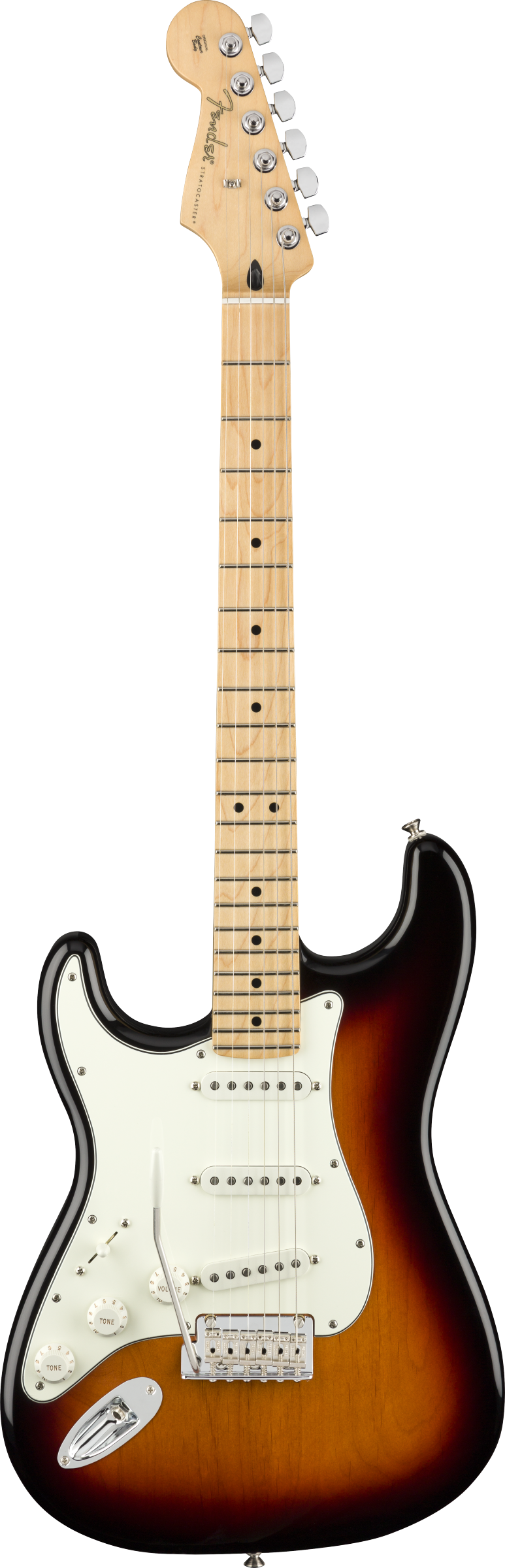 —　Fender　Lee　3-Color　Player　Fingerboard,　Maple　Tom　Stratocaster®　Music　Left-Handed,　Su