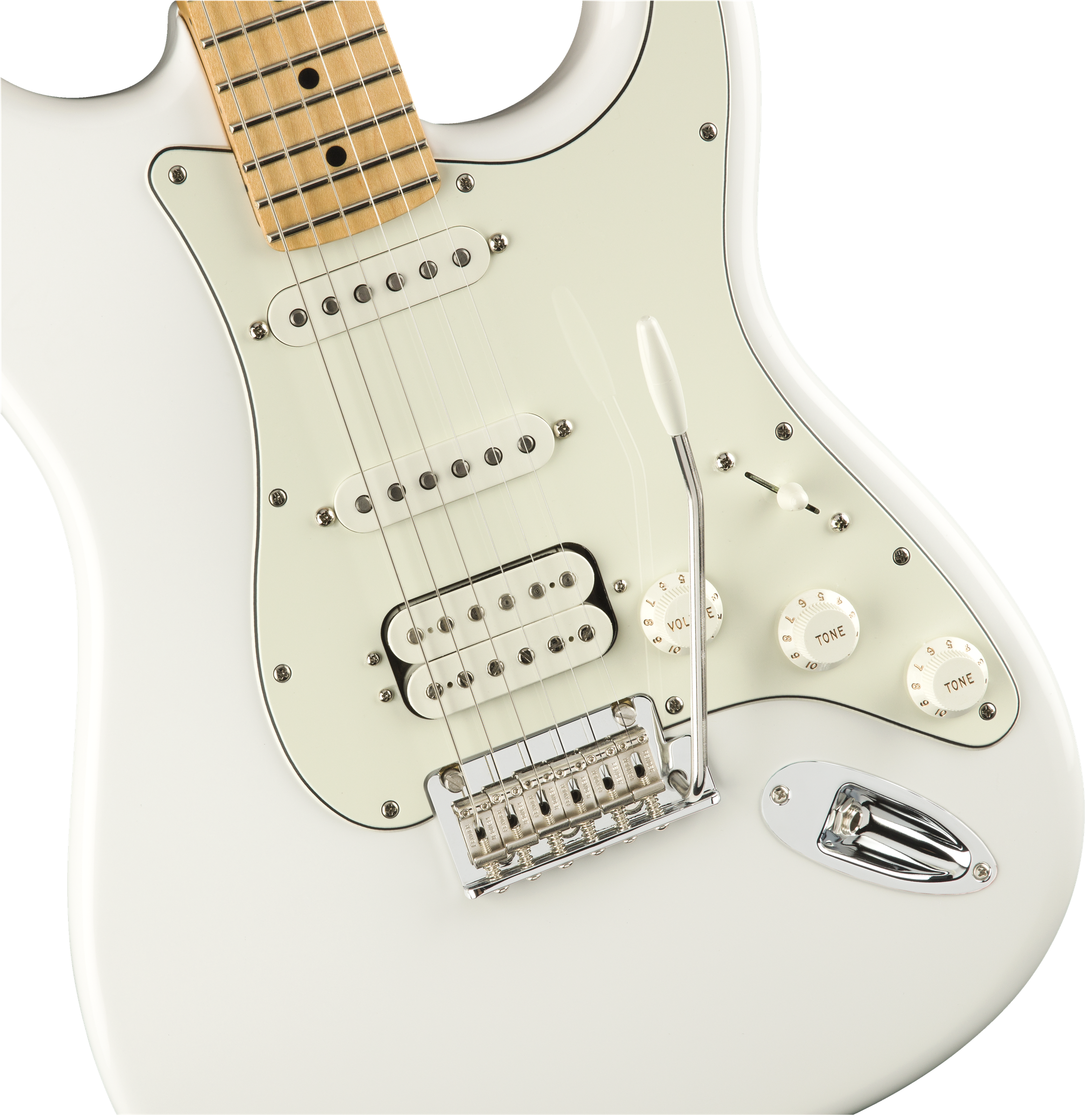 Fender Player Stratocaster® HSS, Maple Fingerboard, Polar White