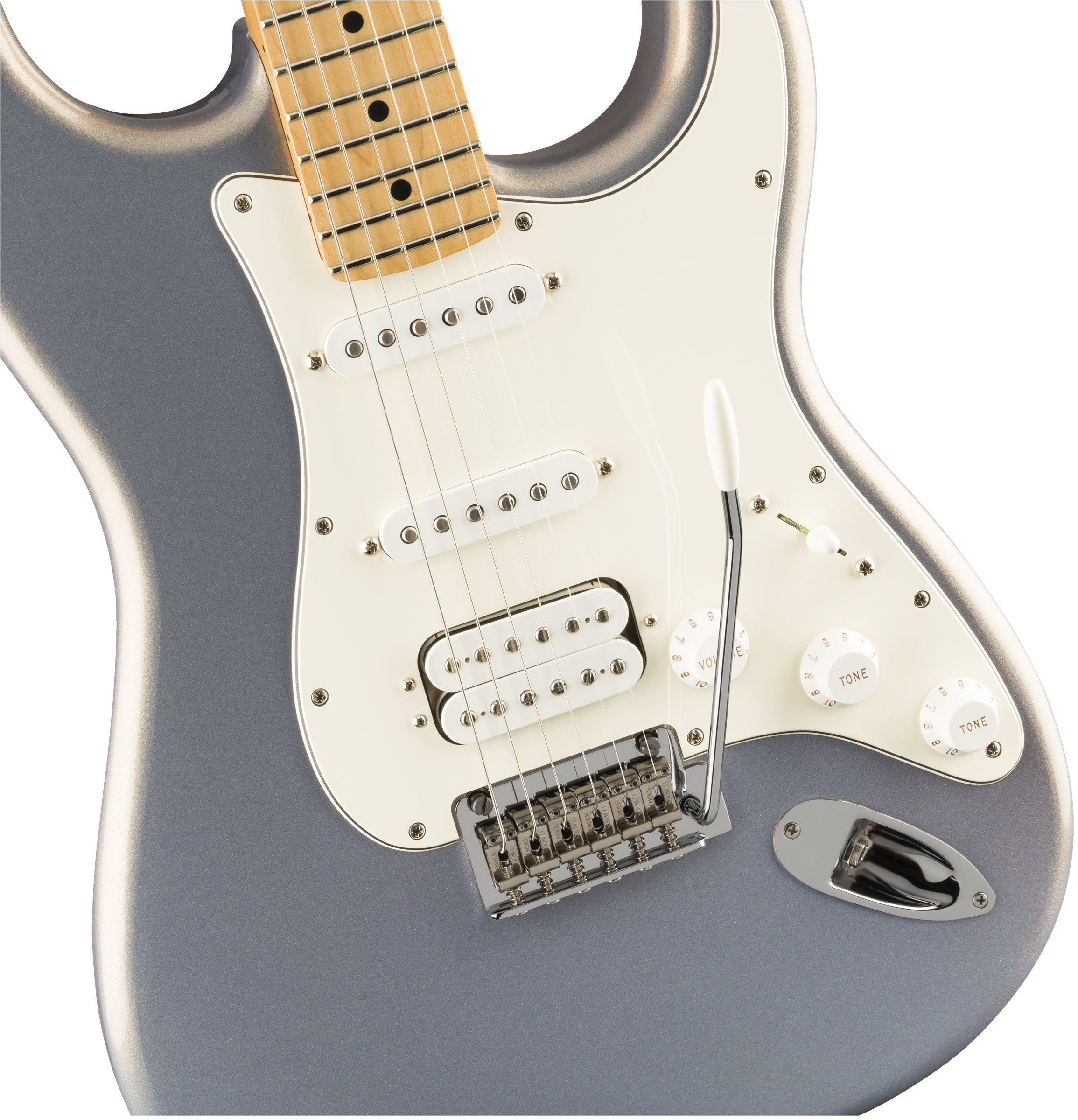 Fender Player Series Stratocaster®, HSS, Maple Fingerboard (Silver) - Electric Guitar 電結他