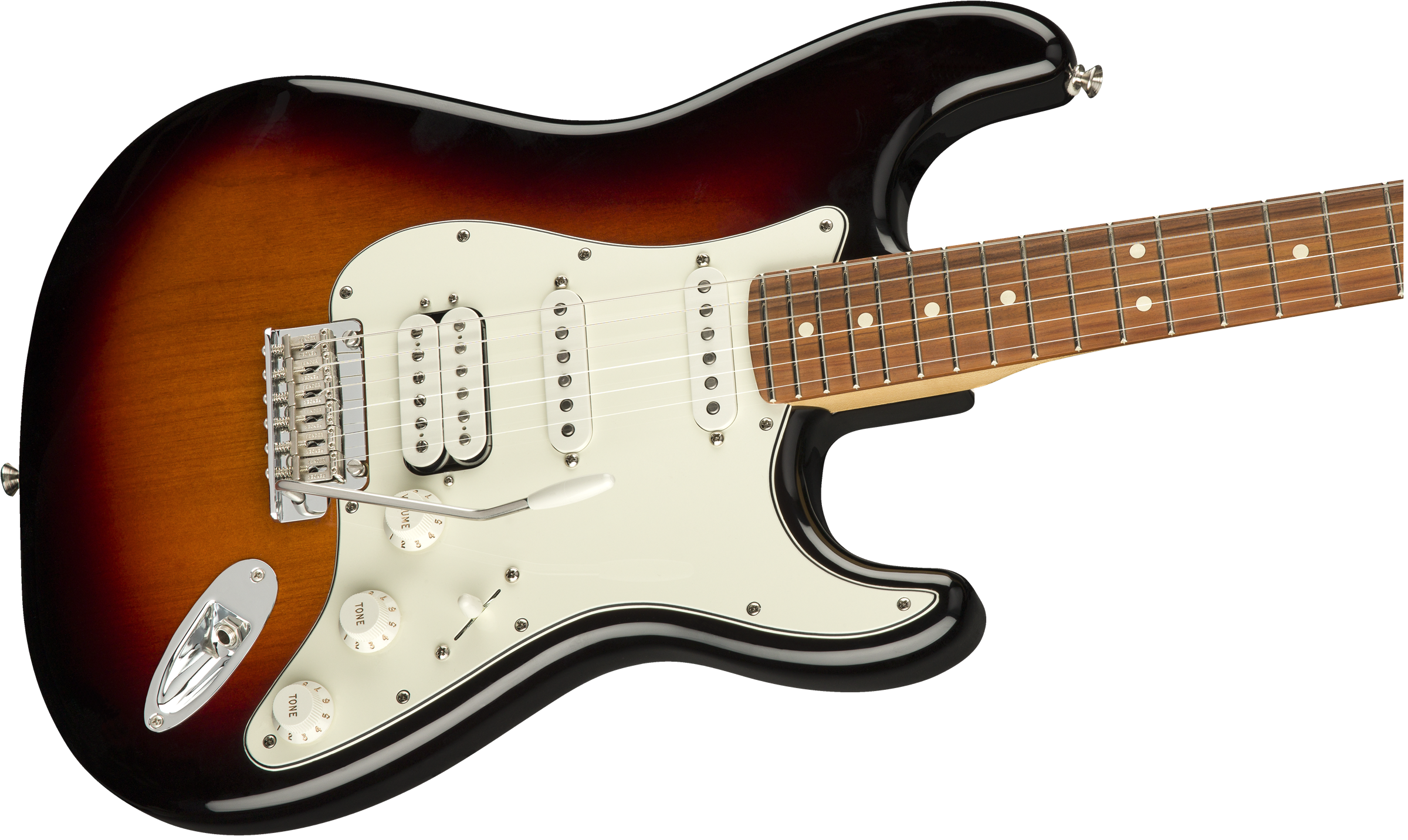 Fender Player Series Stratocaster®, HSS, Pau Ferro Fingerboard (3-Color Sunburst) - Electric Guitar 電結他