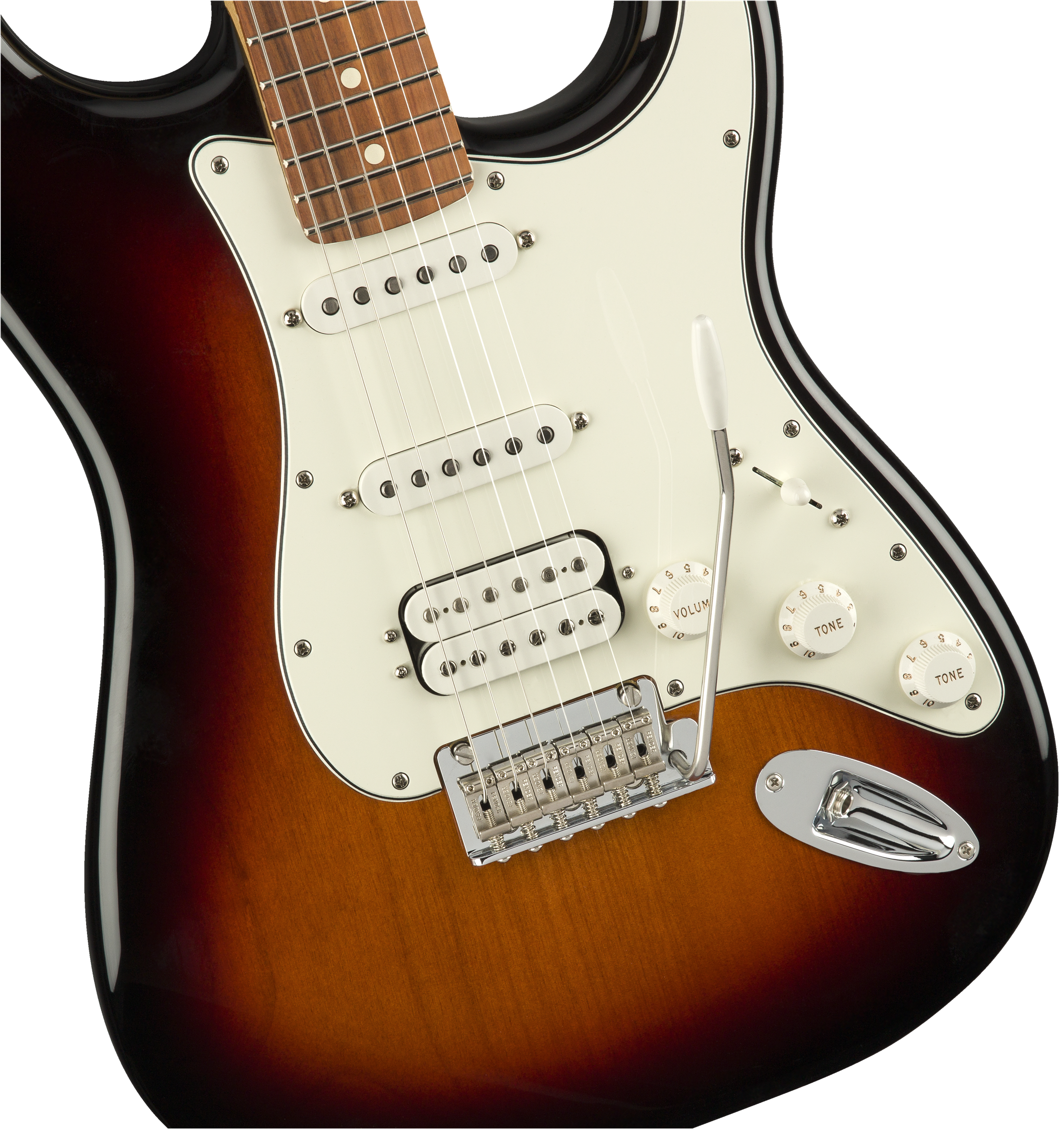 Fender Player Series Stratocaster®, HSS, Pau Ferro Fingerboard (3-Color Sunburst) - Electric Guitar 電結他
